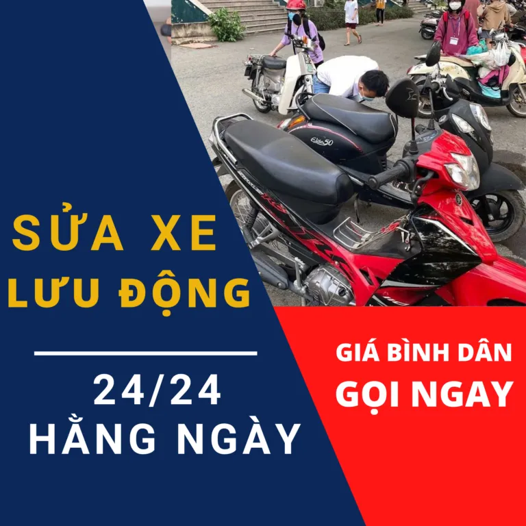 Cứu Hộ Xe Máy – Sửa Xe Máy Lưu Động Chuyên Nghiệp